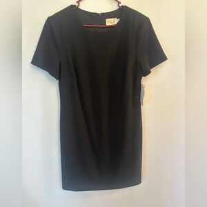 Nordstrom NWT! Eliza J Classic Black Dress size 14